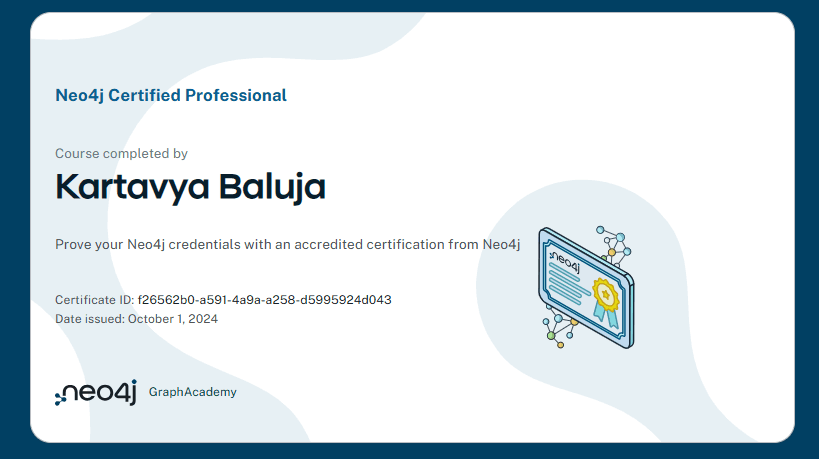 Neo4j Graph Data Science Certification